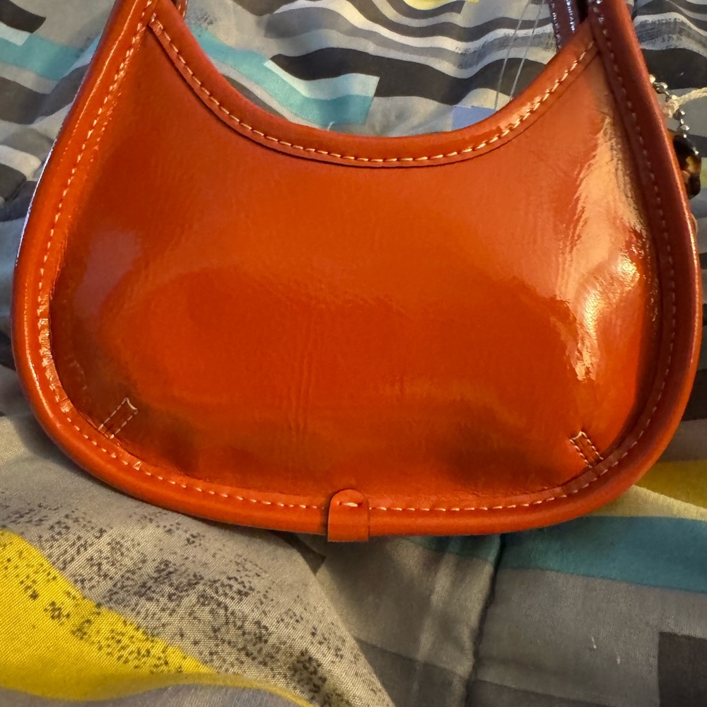 NWT Coach Coachtopia Patent Leather Mini Ergo Bag
